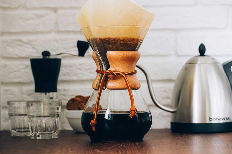 Способ приготовления кофе кемекс